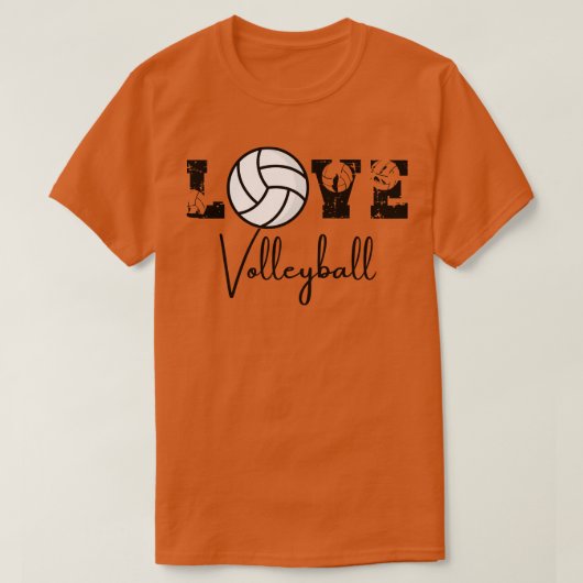 Love Volleyball 11 T-shirt (Design voorkant)