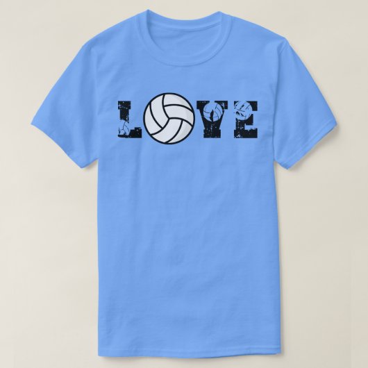 Love Volleyball 1 T-shirt (Design voorkant)