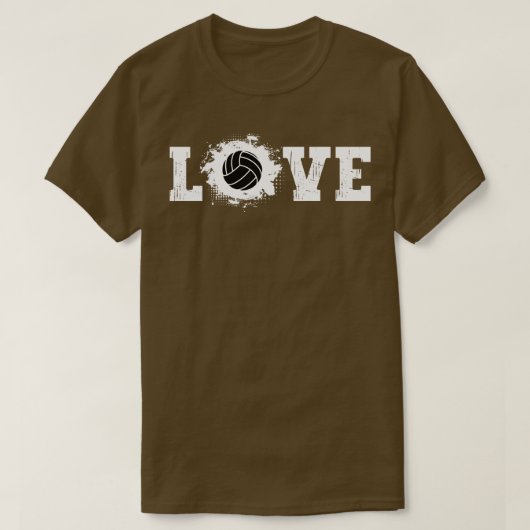 Love Volleyball 6 T-shirt (Design voorkant)