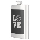 Love Volleyball Heupfles (Links)