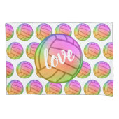 Love Volleyball Kussensloop (Voorkant)