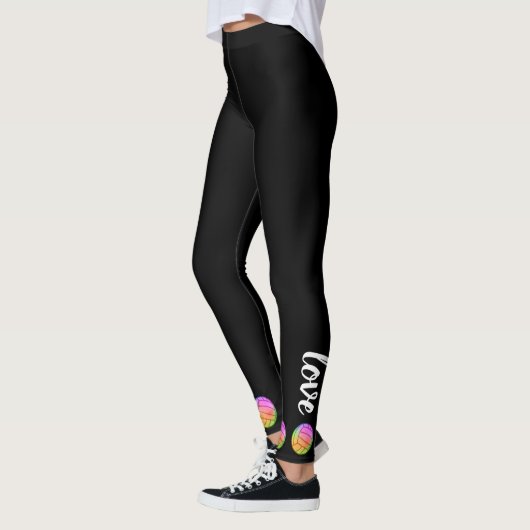 Love Volleyball Leggings (Links)