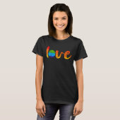 Love Volleyball T-shirt (Voorkant volledig)
