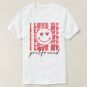 Love Vriendin, Gift Joke Birthday Valentijnsdag T-shirt (Design voorkant)