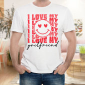 Love Vriendin, Gift Joke Birthday Valentijnsdag T-shirt