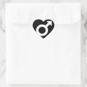 Love Vrouw Sticker (Tas)