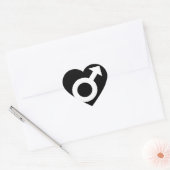 Love Vrouw Sticker (Envelop)