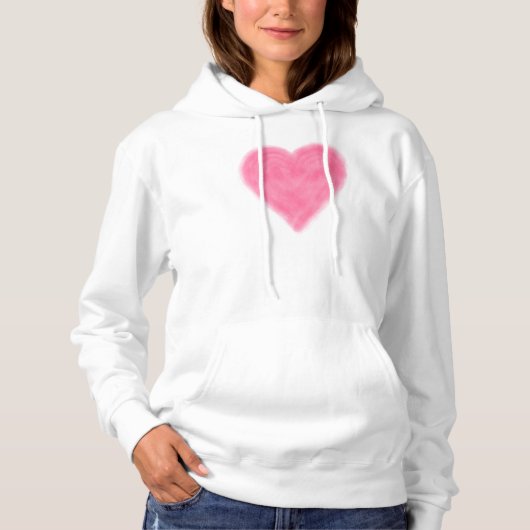 LOVE Vrouwenhoodie Hoodie (Voorkant)