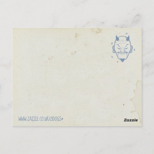 Love Vs Hate Briefkaart (Achterkant)