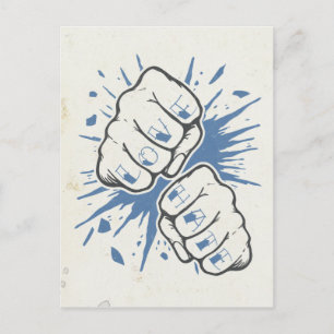 Love Vs Hate Briefkaart