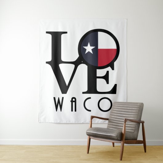 LOVE Waco Wandkleed (In situ)