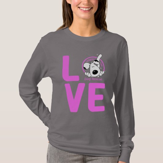 LOVE Waggin-tails T-shirt (Voorkant)