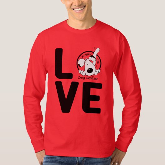 LOVE Waggin-tails T-shirt (Voorkant)