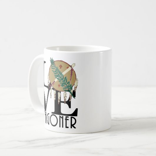 LOVE Wagoner Oklahoma 11oz Koffiemok (Voorkant links)