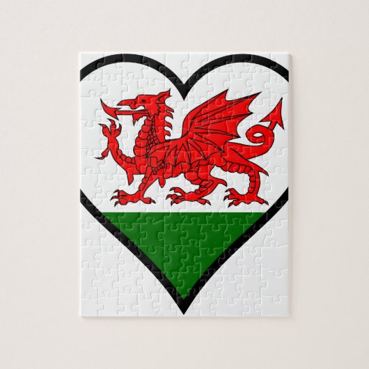 Love Wales Legpuzzel (Verticaal)
