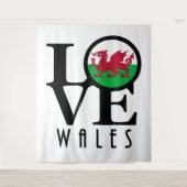 LOVE Wales Wandkleed (Voorkant)