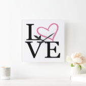 Love Wall klok (Huis)