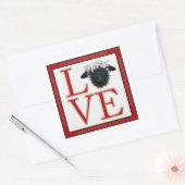 Love Wallis Blacknowlese Schaapsplein Stickers (Envelop)