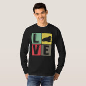 Love Walrus Cute Marine Animals T-shirt (Voorkant volledig)