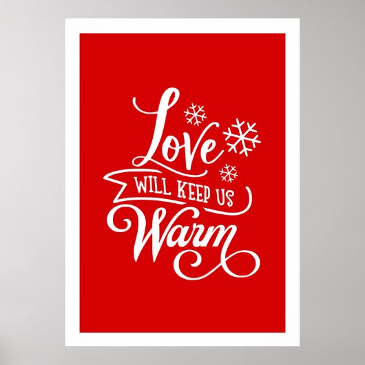 Love Warm Poster (Voorkant)