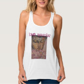 Love Warrior Buddha Waterverf Tank (Voorkant)