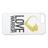 Love Warrior iPhone 7 Barely Daar Hoesje (Achterkant (Horizontaal))