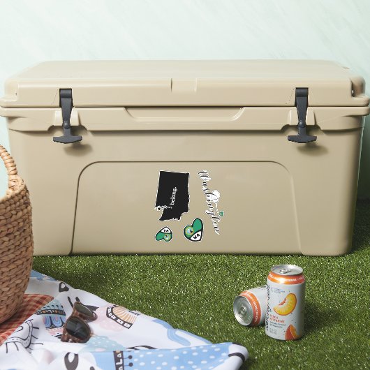 Love Washington, 3 Design, Die Cut Stickers (Koeler)