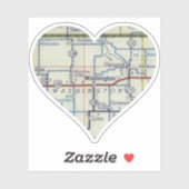 Love Washington Kansas Sticker (Vel)