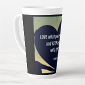 LOVE Wat Je Doet Latte Mok (L) - Adiela Akoo (Linkerhoek)