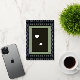 LOVE Wat je doet Wenskaart - Adiela Akoo Folie Wenskaart