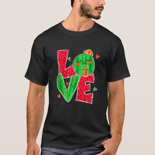 Love Watermelon T-shirt (Voorkant)
