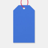 LOVE Waterverf Amerikaanse Vlag NAAM Bruiloft  Cadeaulabel (Achterkant)