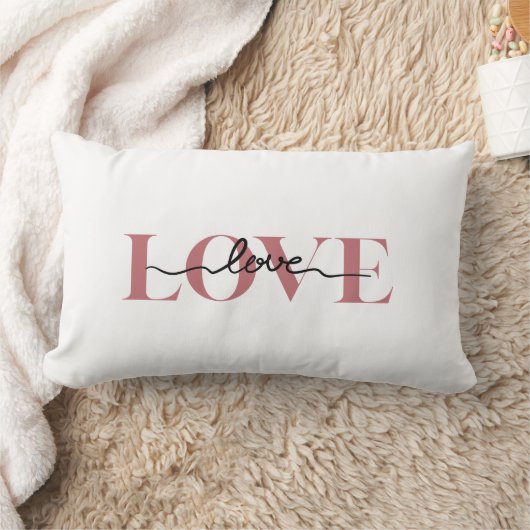 LOVE Wedding Accent Pillow Kussen (Deken)