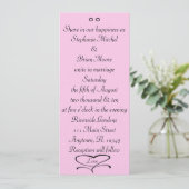 Love Wedding Invites Kaart (Staand voorkant)