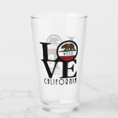 LOVE Weed California Glas (Achterkant)