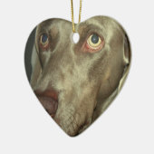 Love Weimaraner Ornament (Links)