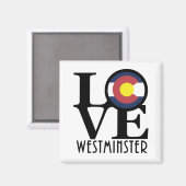 LOVE Westminster Colorado Magneet (Voorkant / Achterkant)
