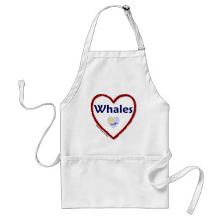 Love Whales Standaard Schort