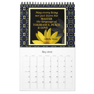 LOVE What I're Doing Calendar van Dichteres Adiela Kalender