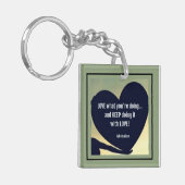 LOVE What You're Doing Sleutelhanger van Adiela Ak (Voorkant Links)