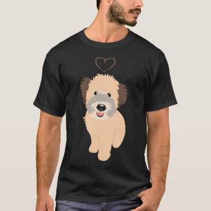 Love Wheaten Whoodle Wheaten Terrier Poodle Mix Pu T-shirt