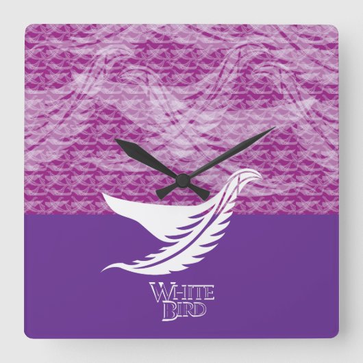 LOVE WHITE BIRD BY MASANSER VIERKANTE KLOK (Voorkant)