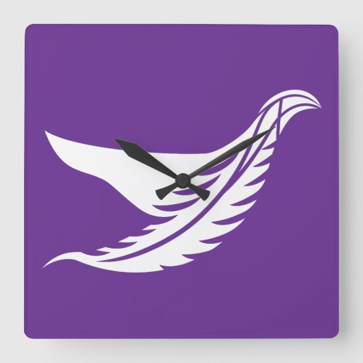 LOVE WHITE BIRD BY MASANSER VIERKANTE KLOK (Voorkant)