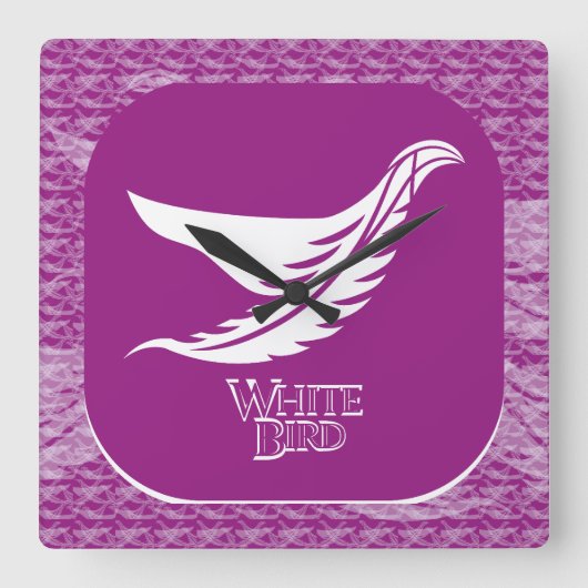LOVE WHITE BIRD BY MASANSER VIERKANTE KLOK (Voorkant)