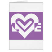 Love White en Paars (Voorkant)