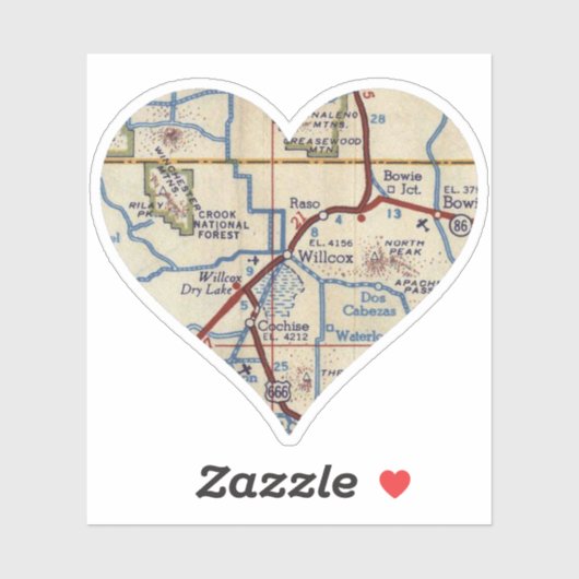 Love Willcox Arizona  Sticker (Vel)
