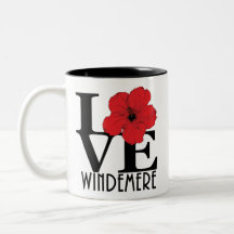 LOVE Windemere Red hibiscus 11oz