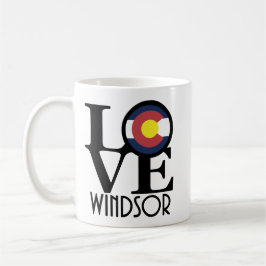 LOVE Windsor Colorado 11oz Koffiemok