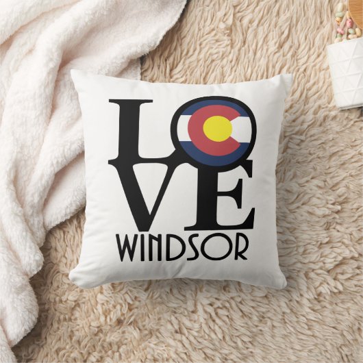 LOVE Windsor Colorado Kussen (Deken)