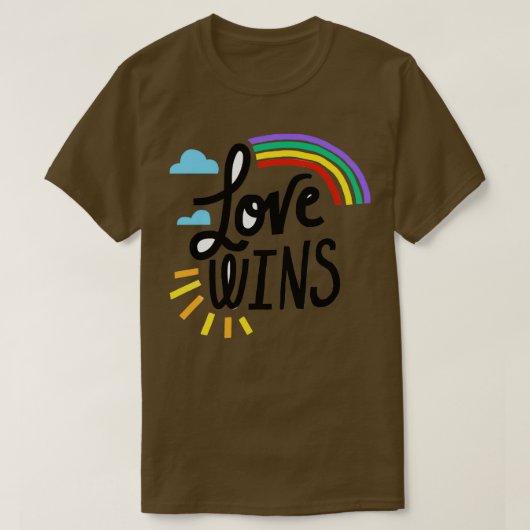 Love Wins 10 T-shirt (Design voorkant)